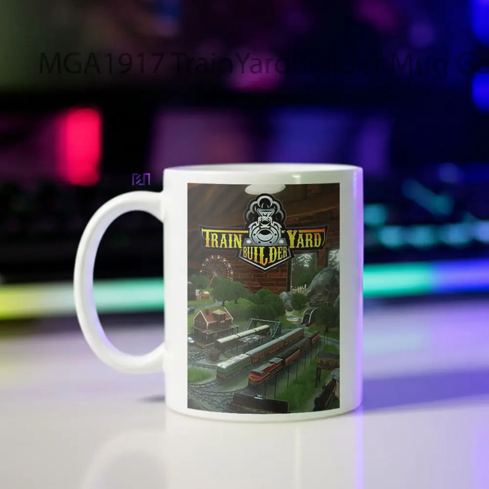 TrainYardBuilder Game Mug - Sudut 2