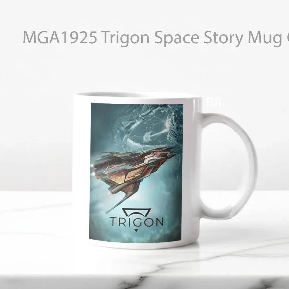 Trigon Space Story Game Mug