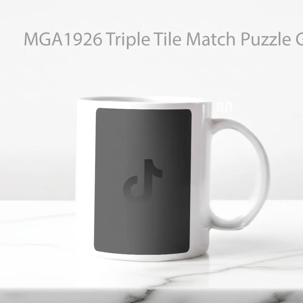 Triple Tile Match Puzzle Game Game Mug