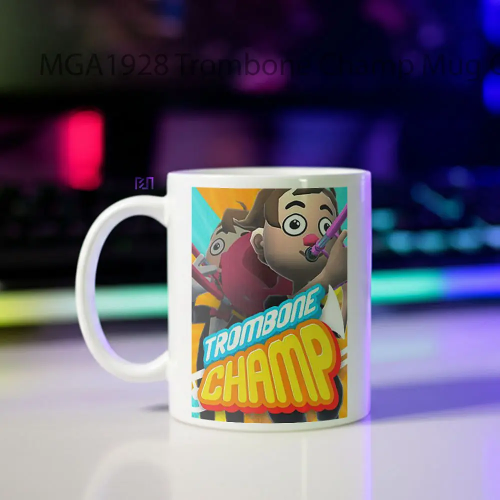 Trombone Champ Game Mug - Sudut 2
