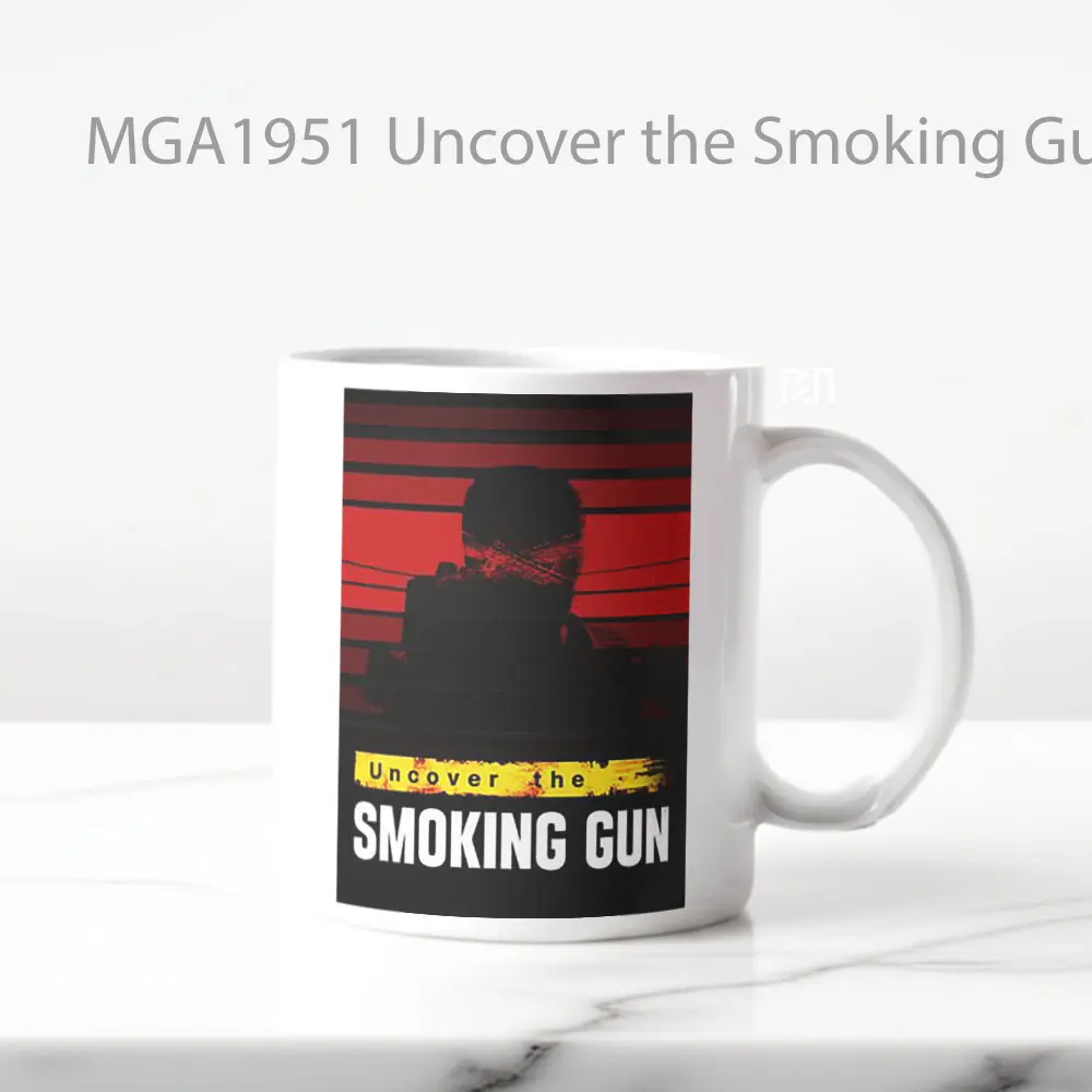 Uncover the Smoking Gun Game Mug