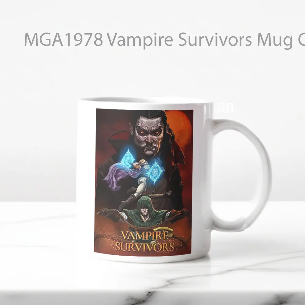 Vampire Survivors Game Mug