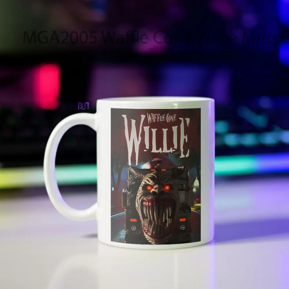 Waffle Cone Willie Game Mug - Sudut 2