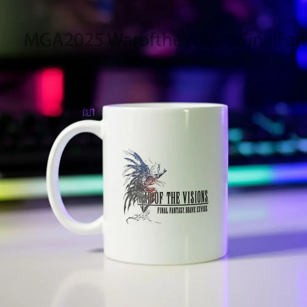 War of the Visions Final Fantasy Brave Exvius Game Mug - Sudut 2