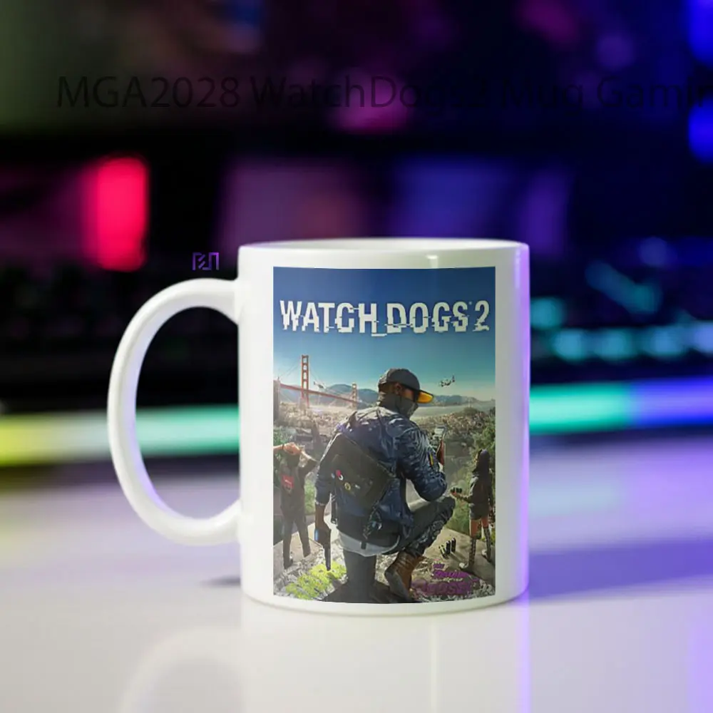 Watch Dogs 2 Game Mug - Sudut 2