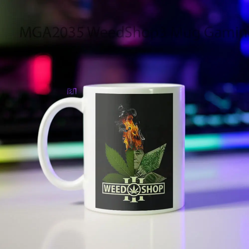 Weed Shop 3 Game Mug - Sudut 2