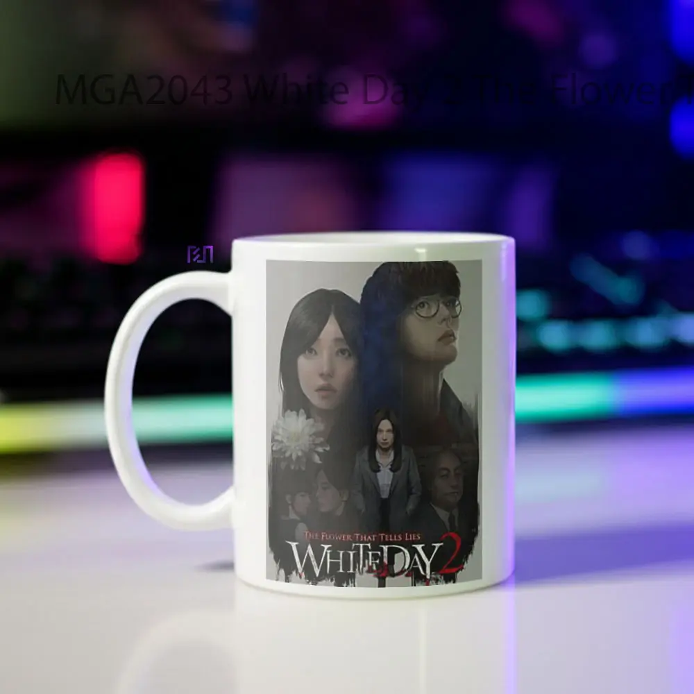 White Day 2 The Flower That Tells Lies Game Mug - Sudut 2