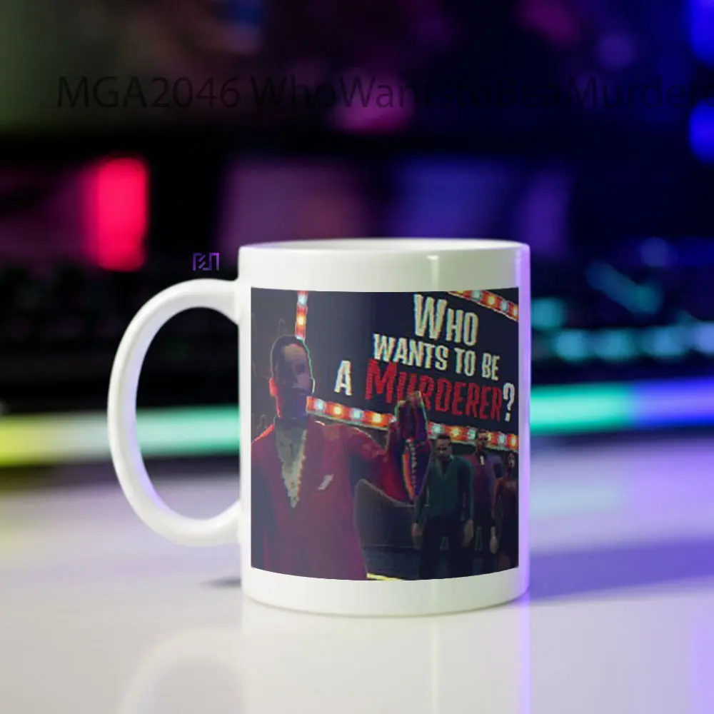 Who Wants to Be a Murderer Game Mug - Sudut 2