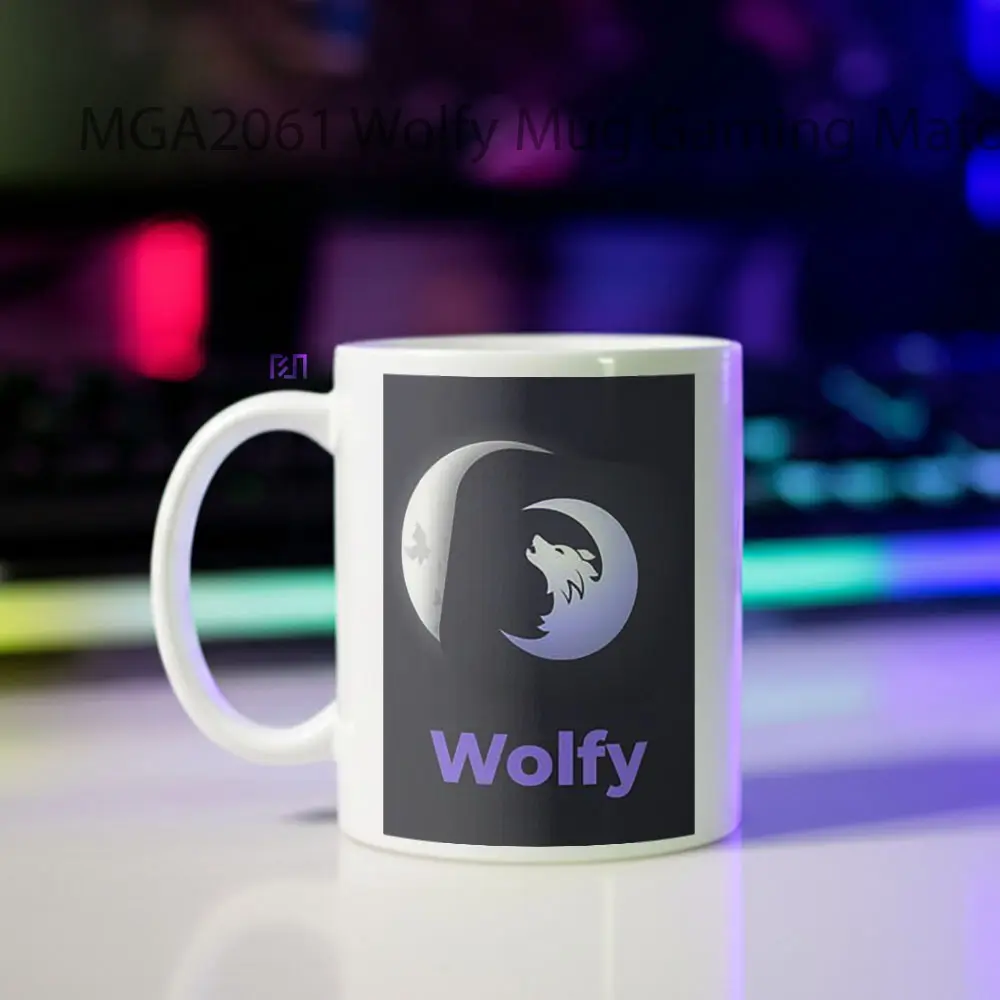 Wolfy Game Mug - Sudut 2