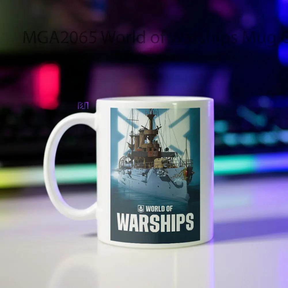 World of Warships Game Mug - Sudut 2