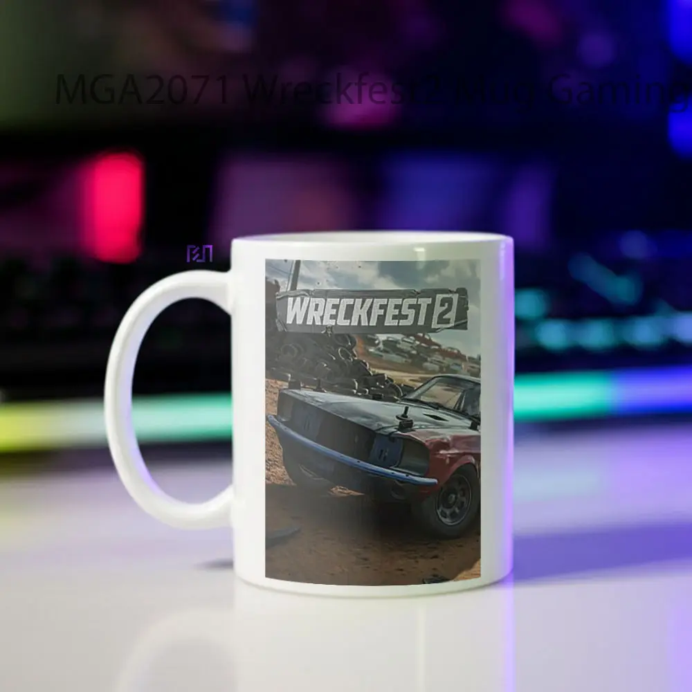 Wreckfest 2 Game Mug - Sudut 2