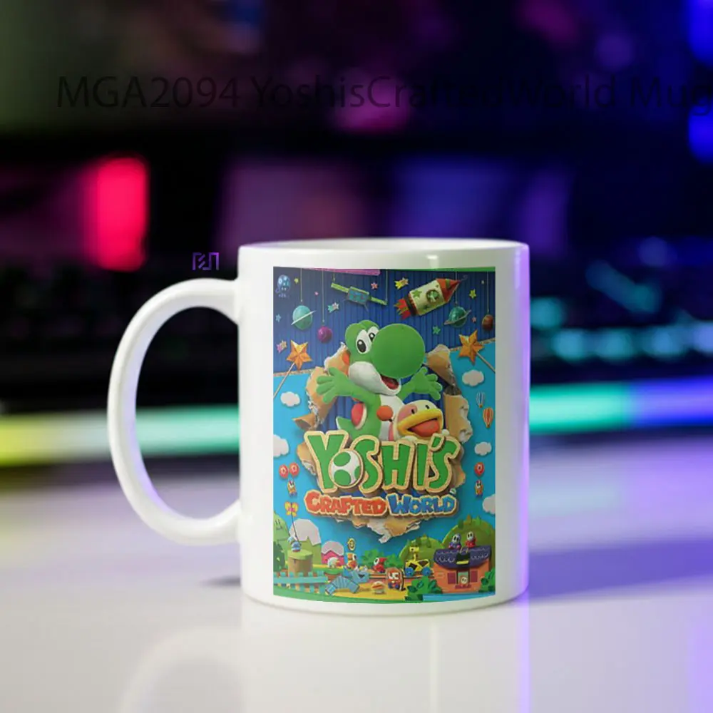 Yoshi’s Crafted World Game Mug - Sudut 2