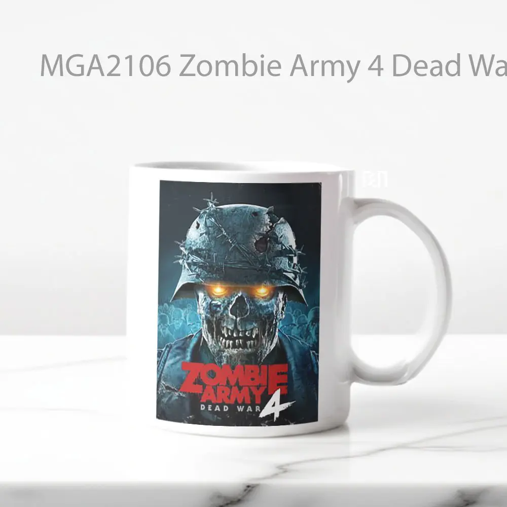 Zombie Army 4 Dead War Game Mug