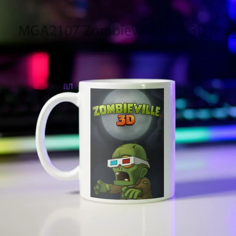 Zombieville USA 3D Game Mug - Sudut 2