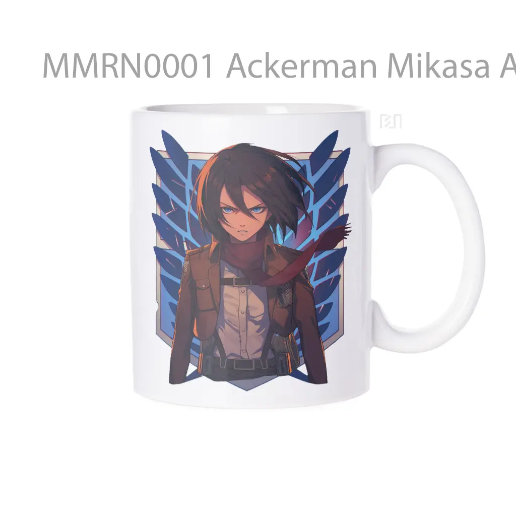 Ackerman Mikasa Aot Gelas Keramik Mug