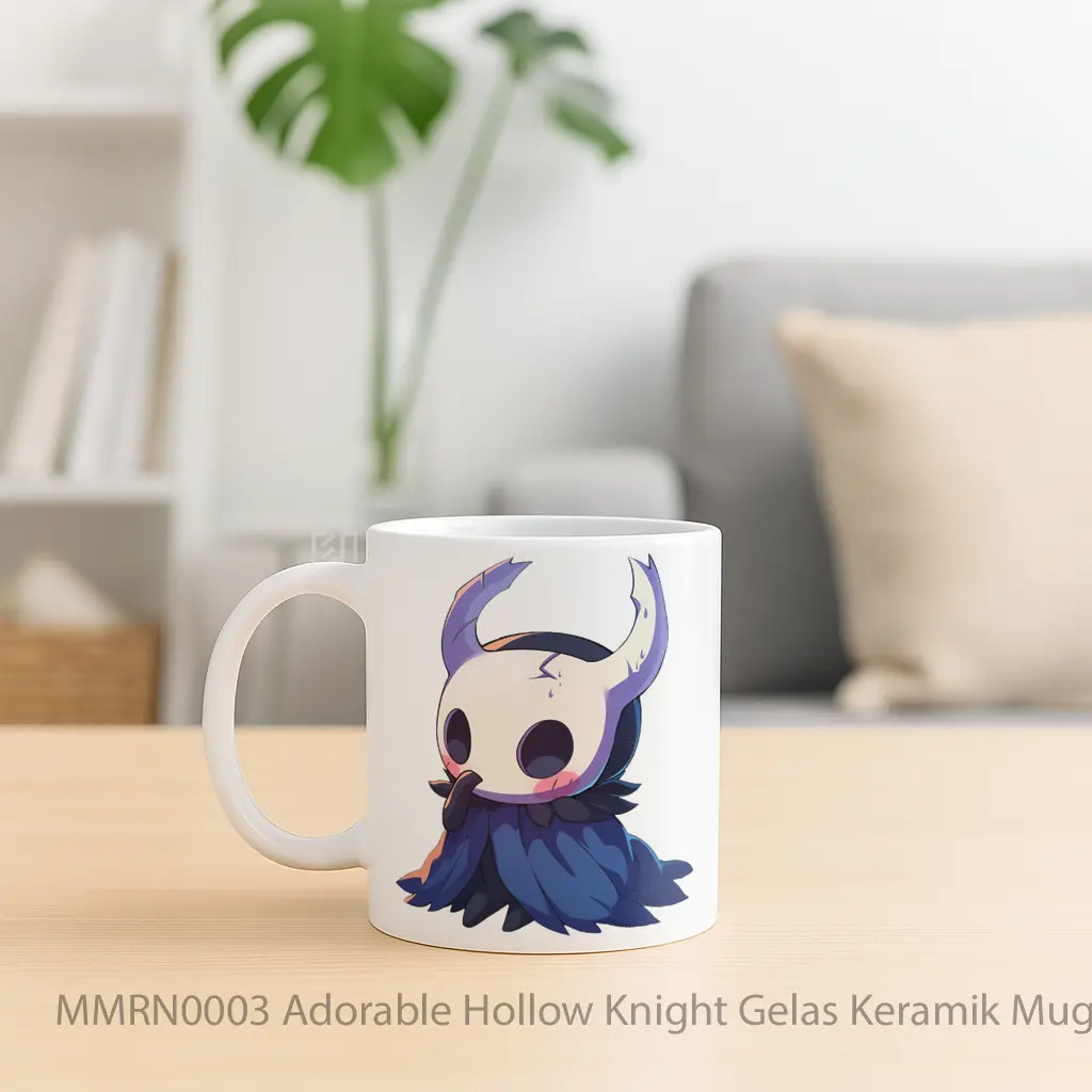 Adorable Hollow Knight Gelas Keramik Mug - Sudut 2