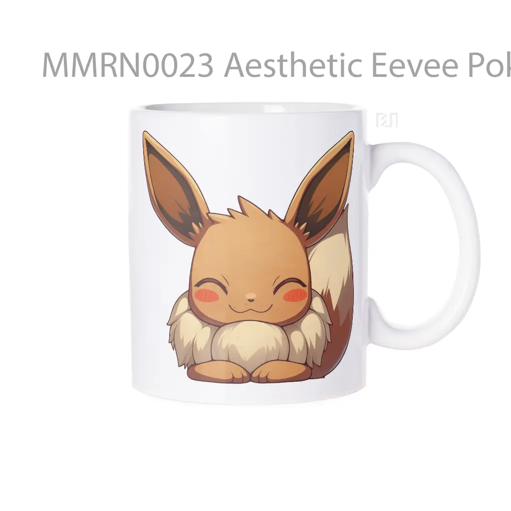 Aesthetic Eevee Pokemon Gelas Keramik Mug