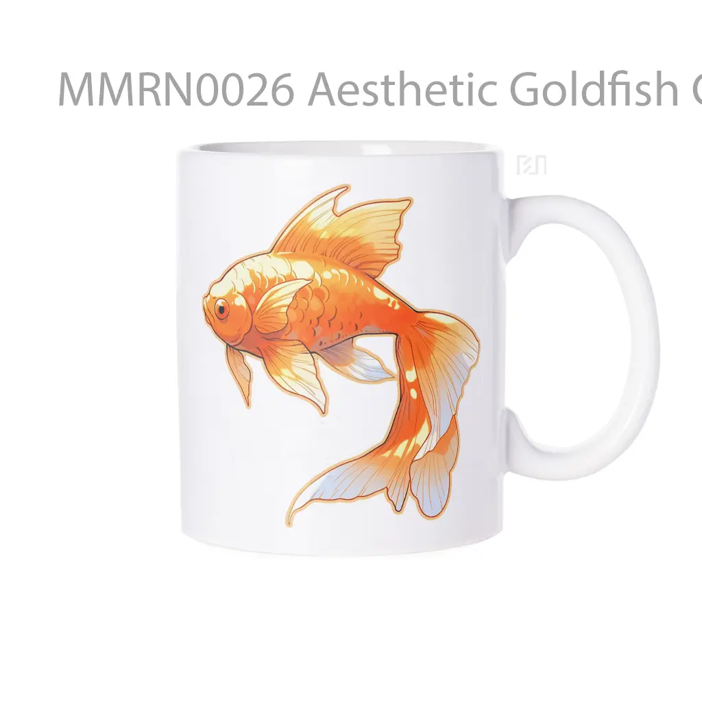 Aesthetic Goldfish Gelas Keramik Mug