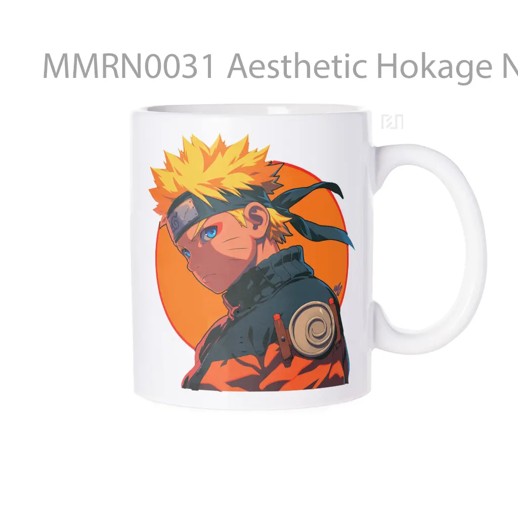 Aesthetic Hokage Naruto Uzumaki Gelas Keramik Mug