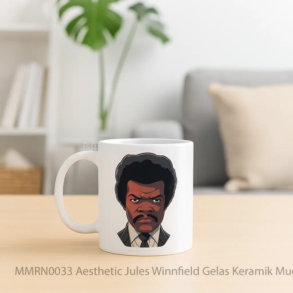 Aesthetic Jules Winnfield Gelas Keramik Mug - Sudut 2