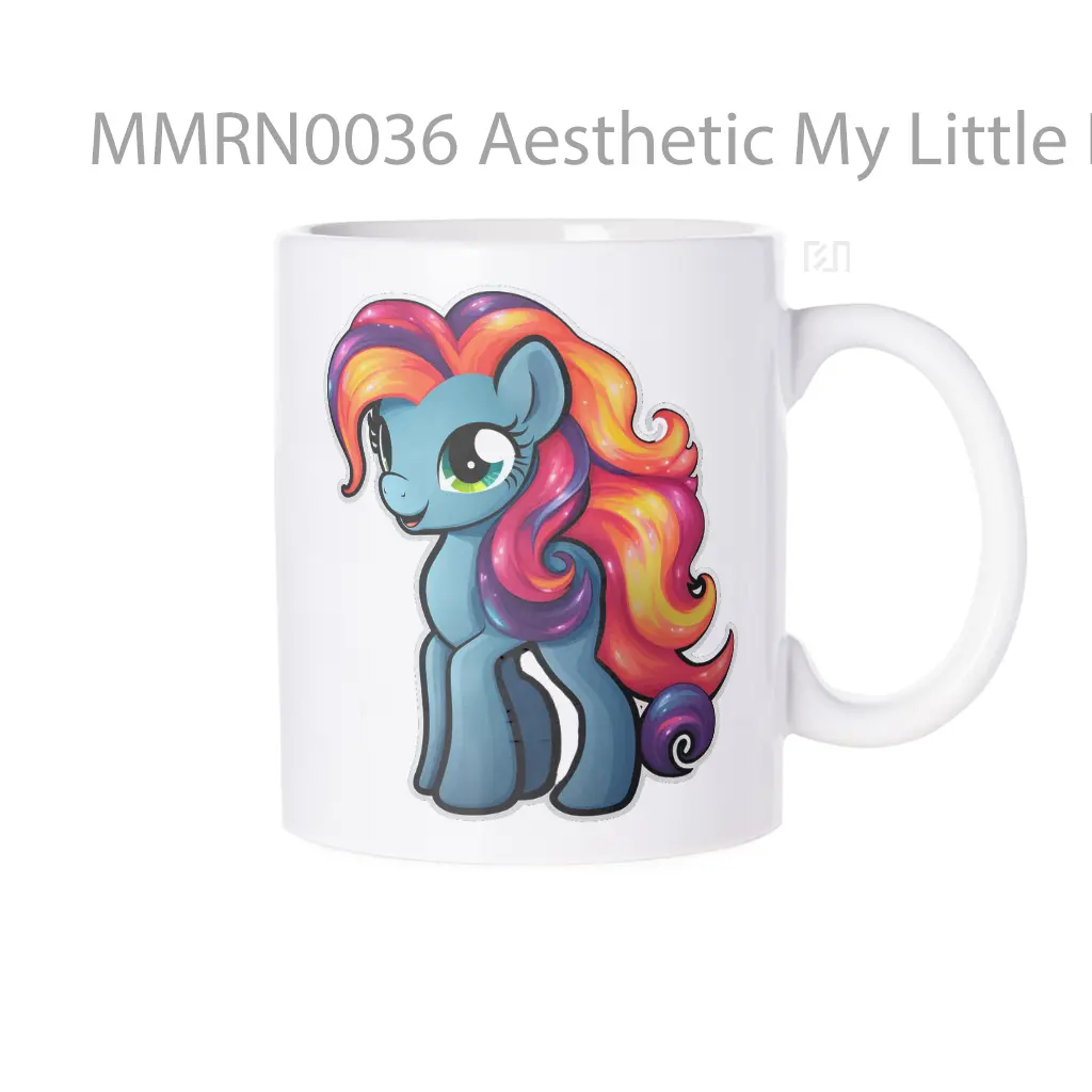 Aesthetic My Little Pony Gelas Keramik Mug
