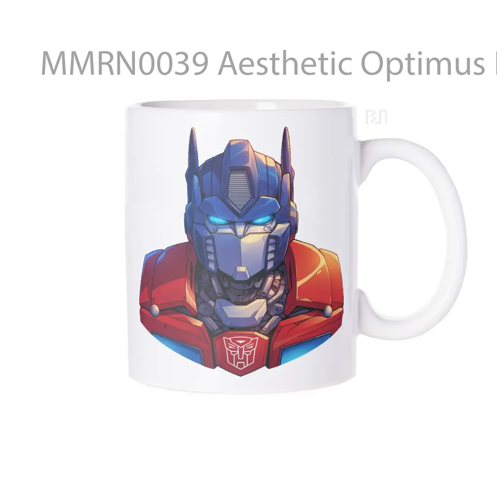 Aesthetic Optimus Prime Transformer Gelas Keramik Mug