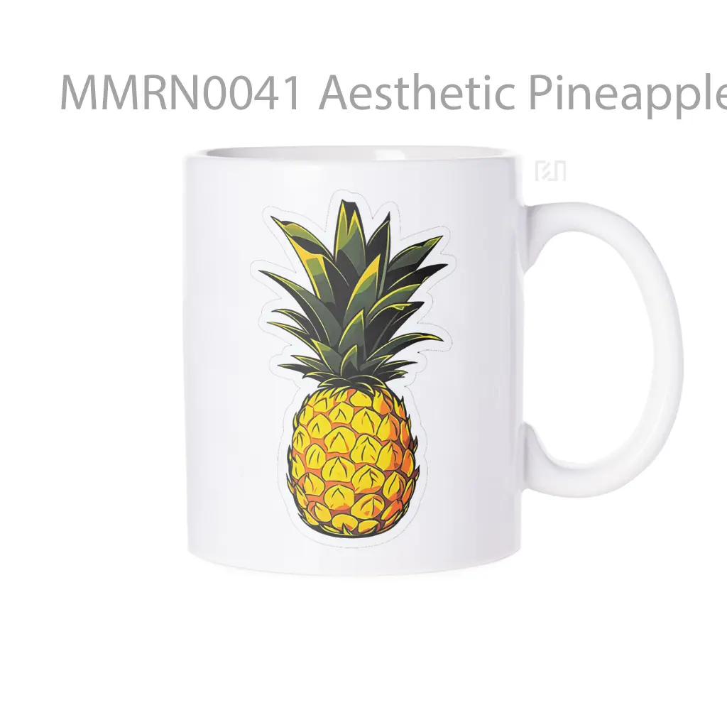 Aesthetic Pineapple Fruit Gelas Keramik Mug