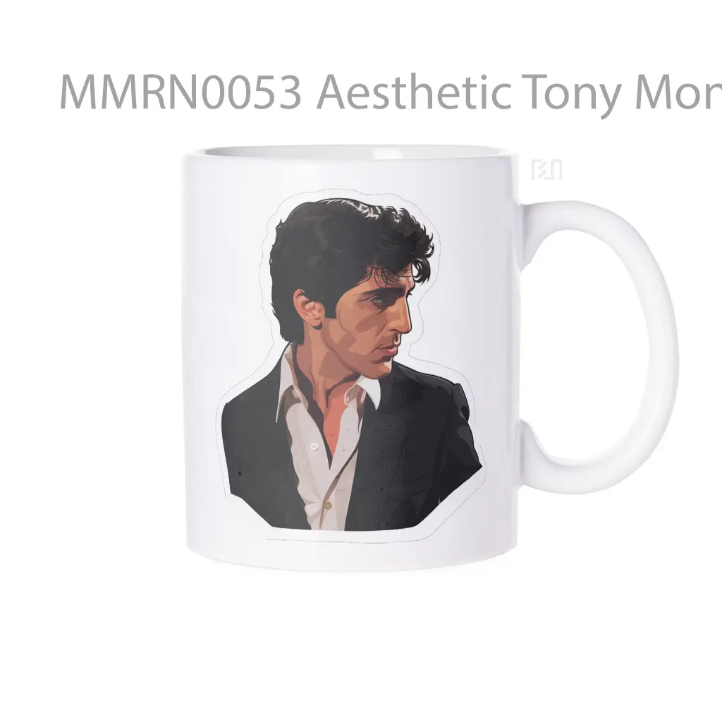 Aesthetic Tony Montana Gelas Keramik Mug