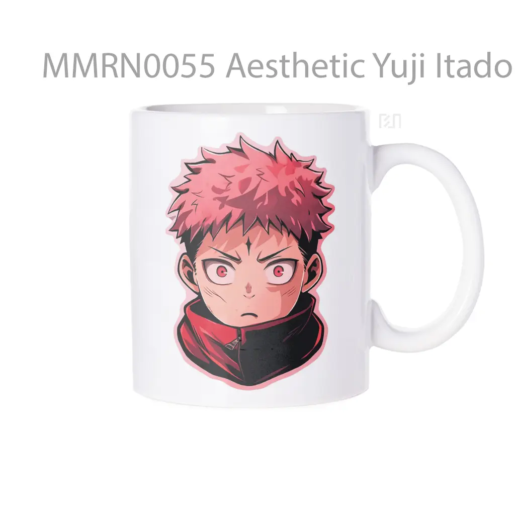 Aesthetic Yuji Itadori Jujutsu Kaisen Gelas Keramik Mug