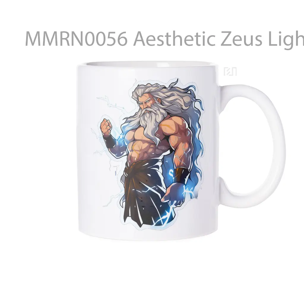 Aesthetic Zeus Lightning Gelas Keramik Mug