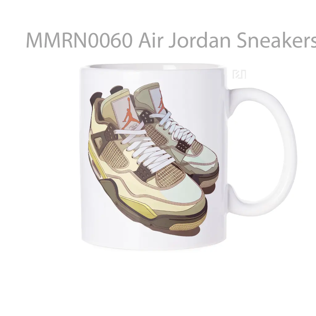 Air Jordan Sneakers Pair Gelas Keramik Mug