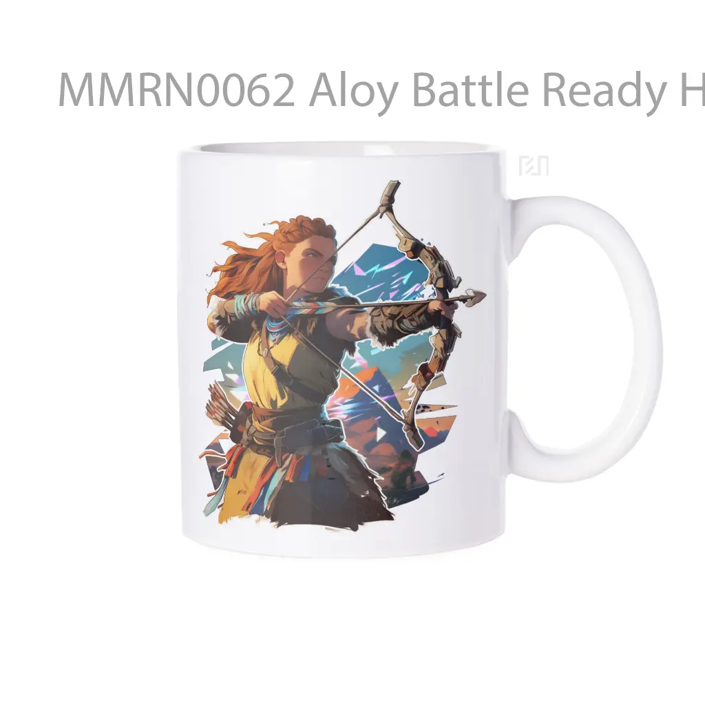 Aloy Battle Ready Horizon Gelas Keramik Mug