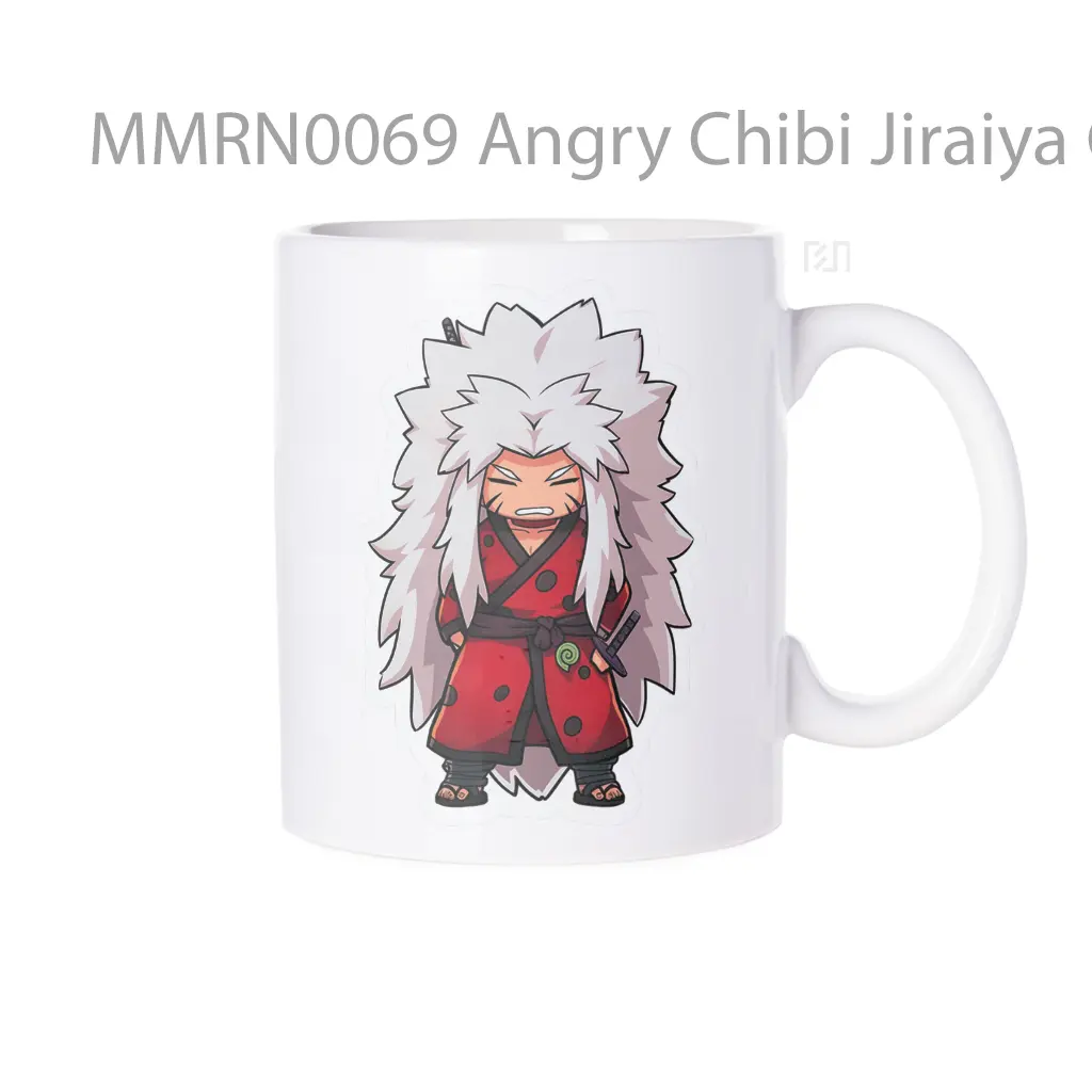 Angry Chibi Jiraiya Gelas Keramik Mug