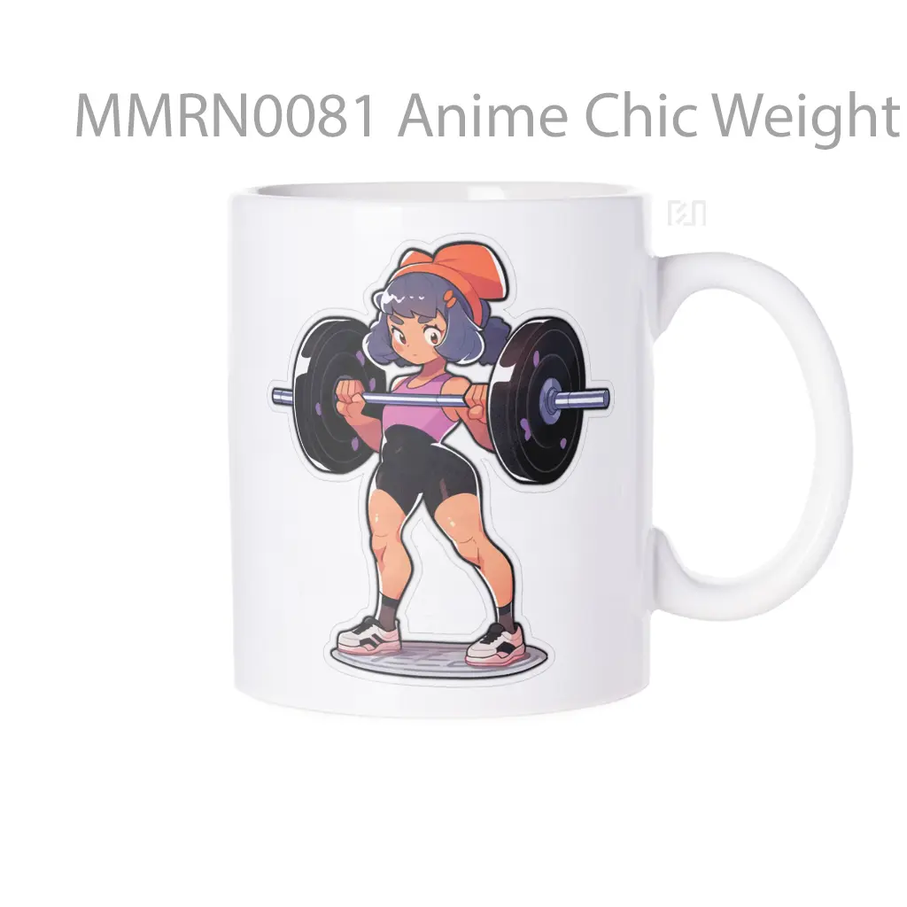 Anime Chic Weight Training Gelas Keramik Mug