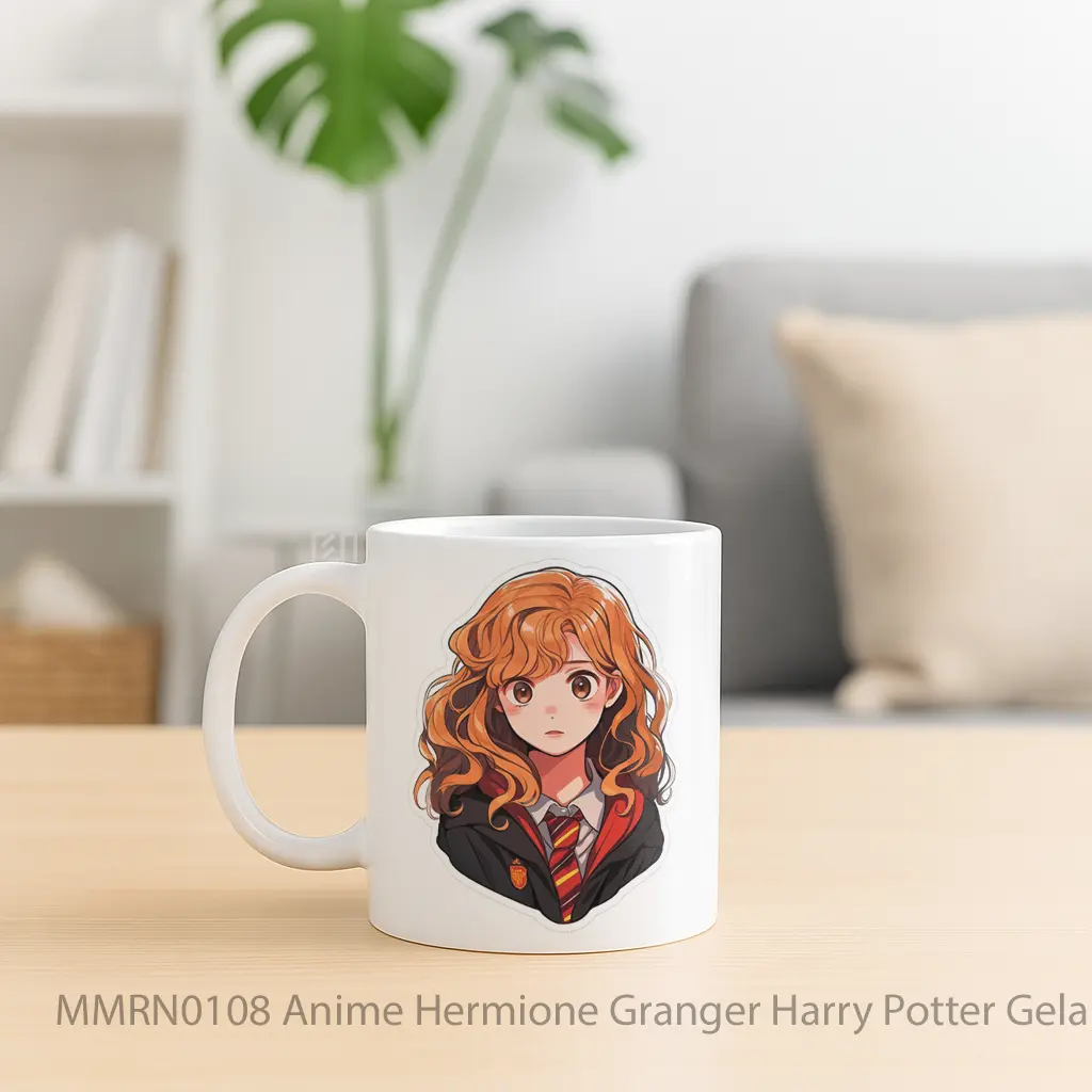 Anime Hermione Granger Harry Potter Gelas Keramik Mug - Sudut 2