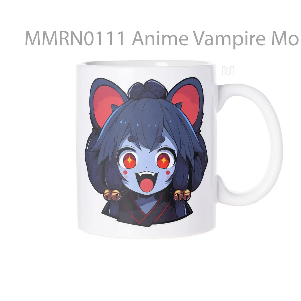 Anime Vampire Mouse Girl Gelas Keramik Mug