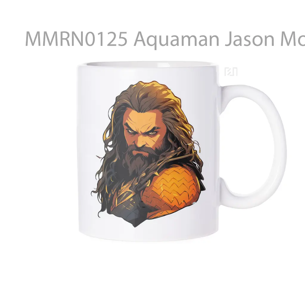 Aquaman Jason Momoa Art Gelas Keramik Mug