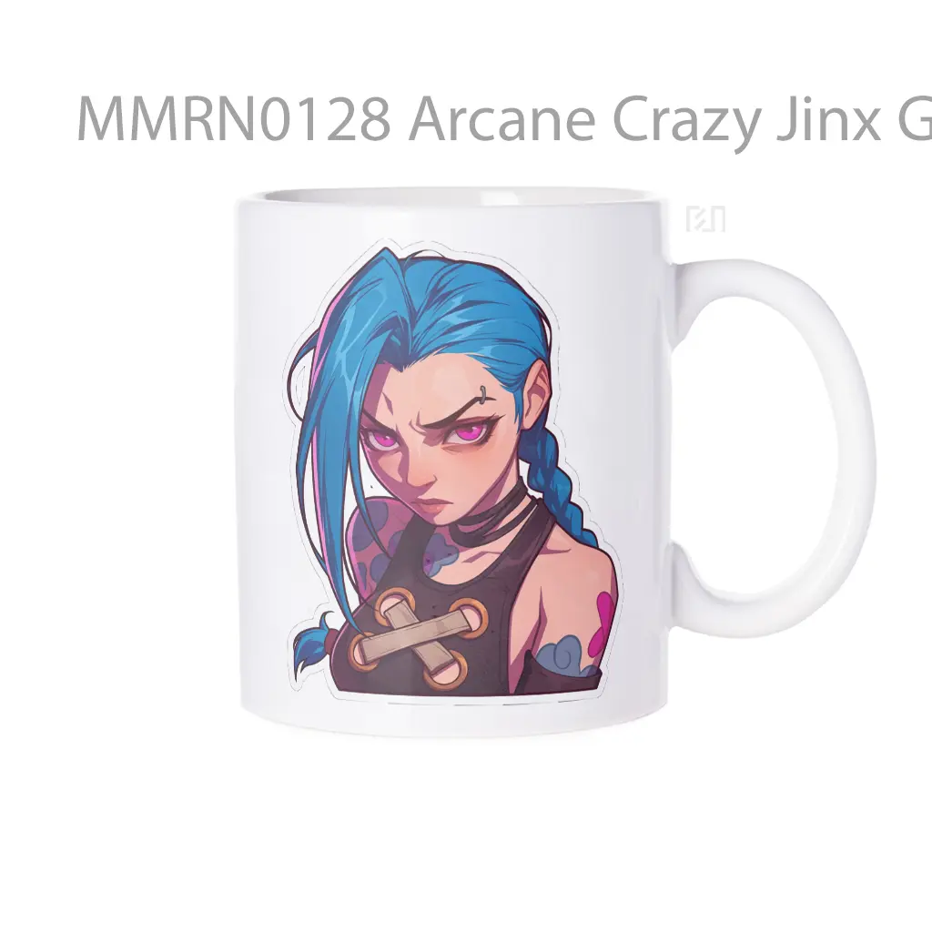 Arcane Crazy Jinx Gelas Keramik Mug