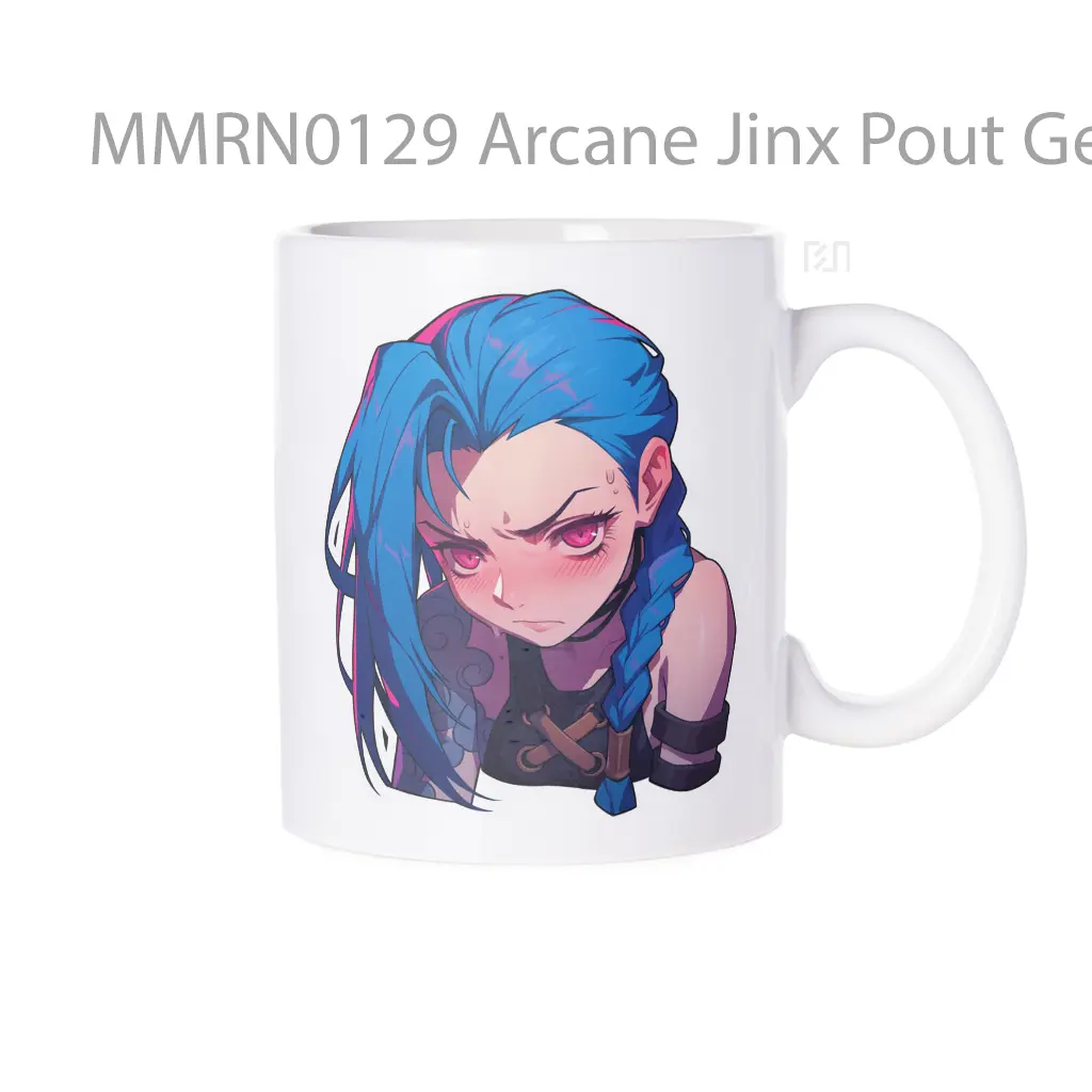 Arcane Jinx Pout Gelas Keramik Mug