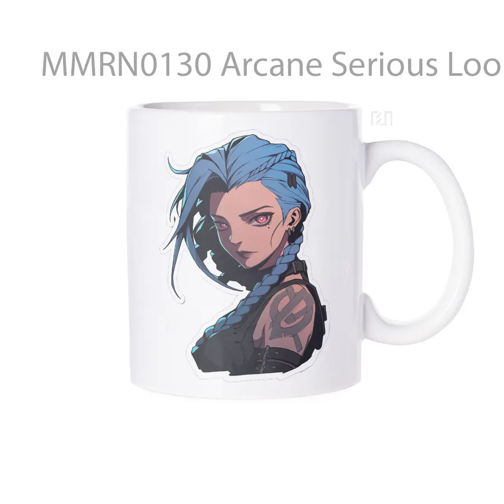 Arcane Serious Look Jinx Gelas Keramik Mug