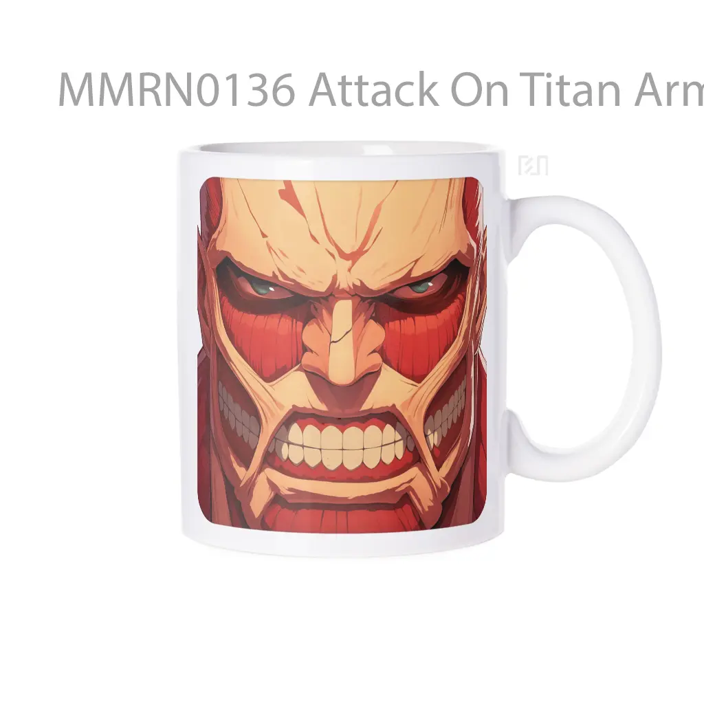 Attack On Titan Armored Titan Gelas Keramik Mug