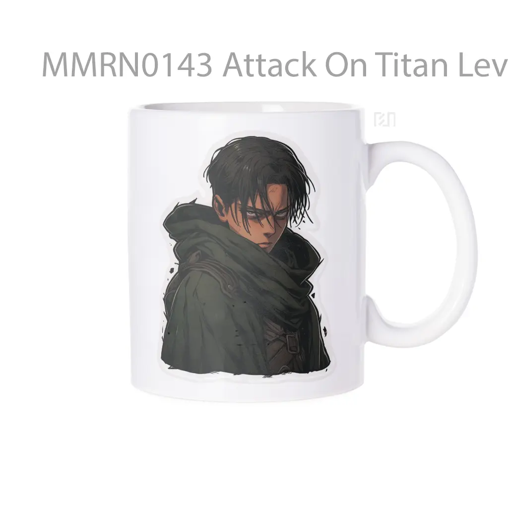 Attack On Titan Levi Aesthetic Gelas Keramik Mug