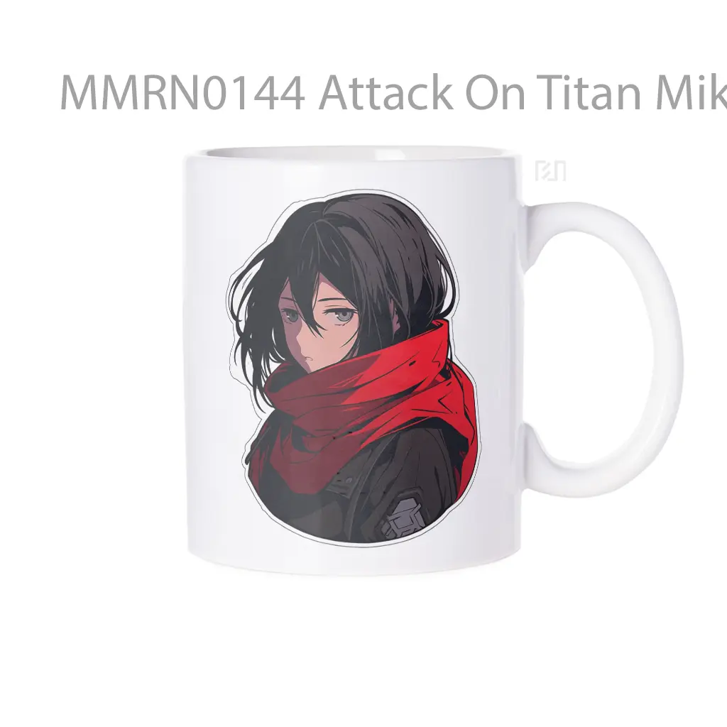 Attack On Titan Mikasa Ackerman Gelas Keramik Mug