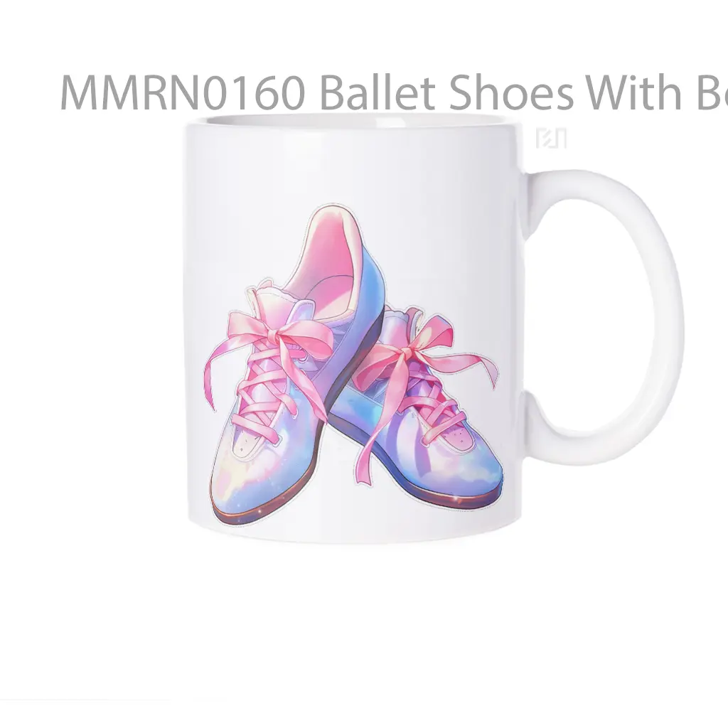 Ballet Shoes With Bow Gelas Keramik Mug