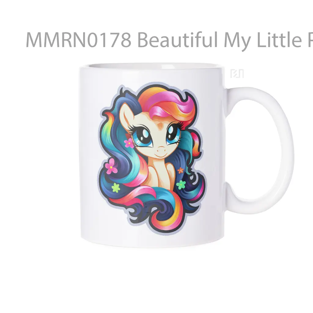 Beautiful My Little Pony Gelas Keramik Mug