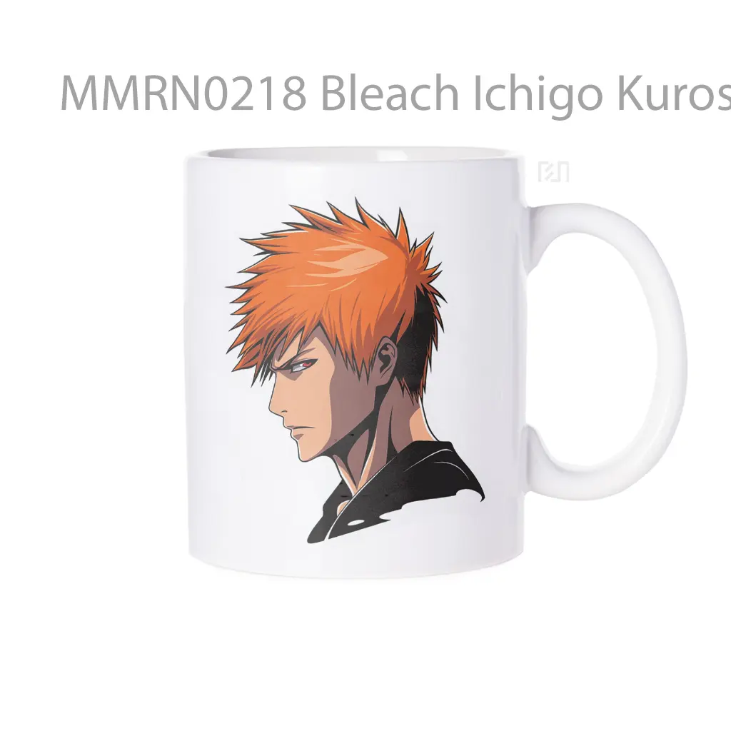 Bleach Ichigo Kurosaki Looks Away Gelas Keramik Mug