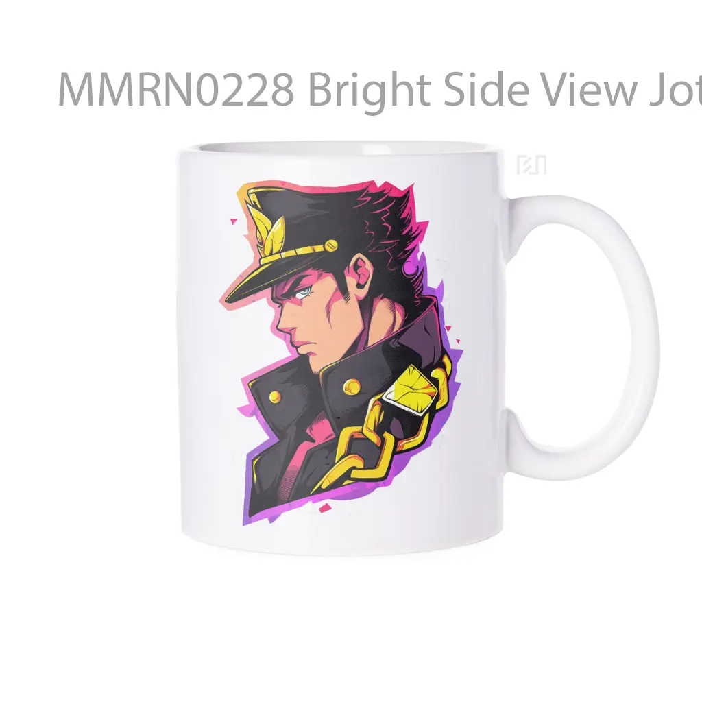 Bright Side View Jotaro Kujo Gelas Keramik Mug