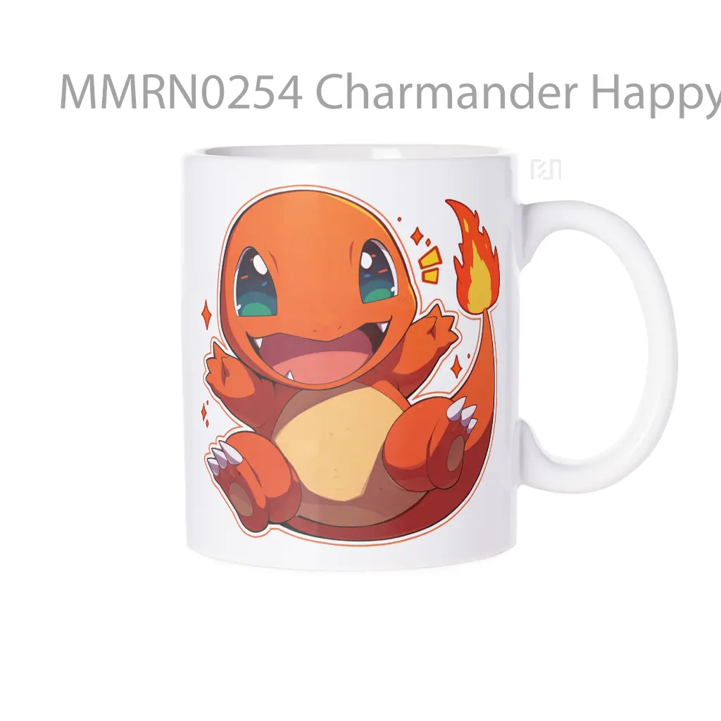 Charmander Happy Jump Gelas Keramik Mug