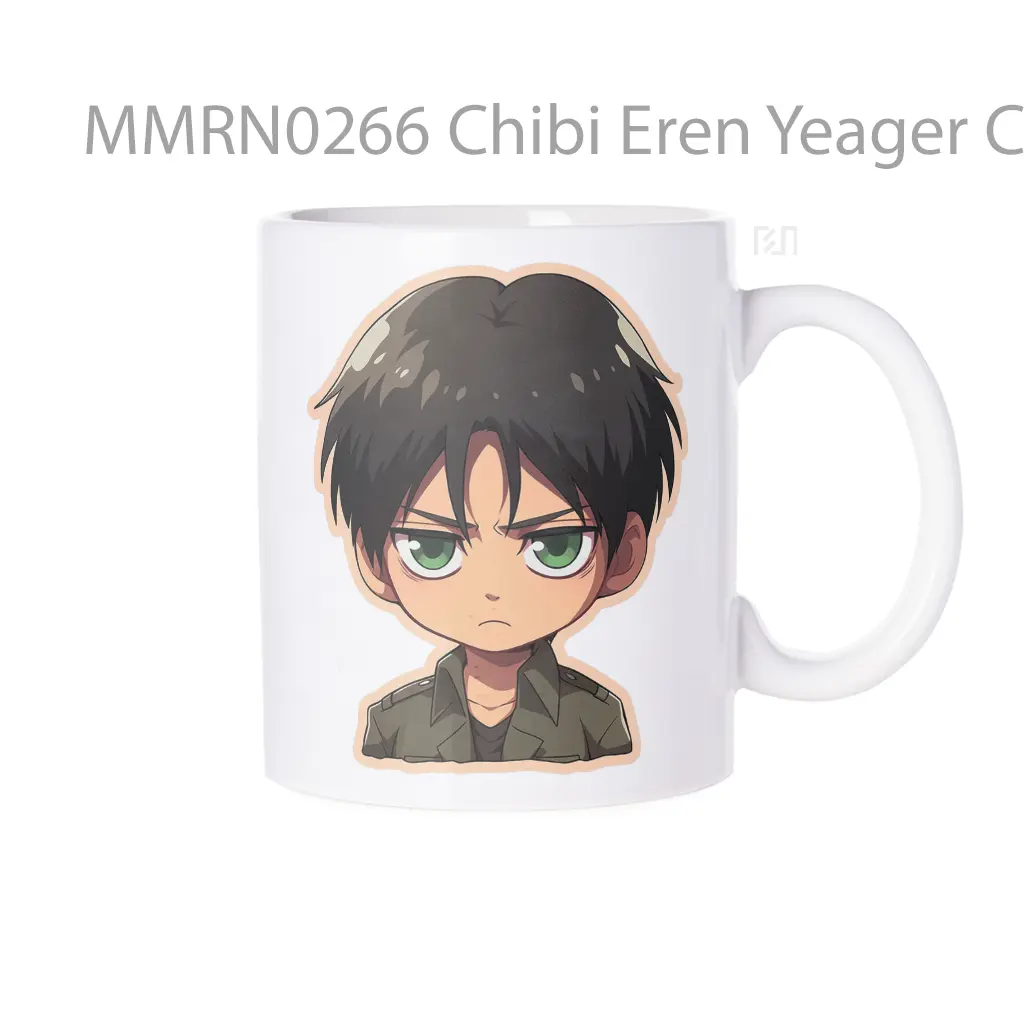 Chibi Eren Yeager Child Gelas Keramik Mug