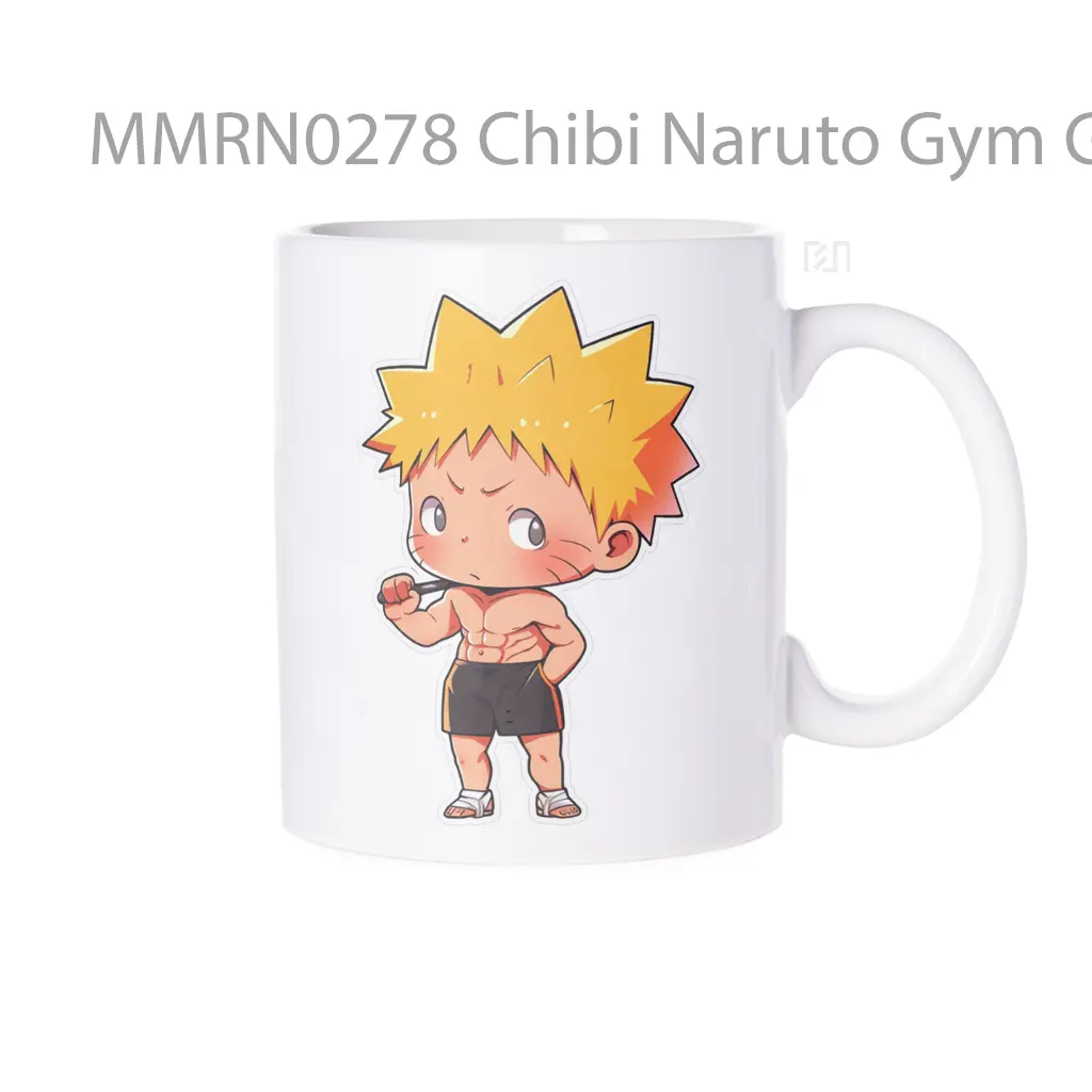 Chibi Naruto Gym Gelas Keramik Mug